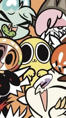 ai character: chikn nuggit 🍗 background