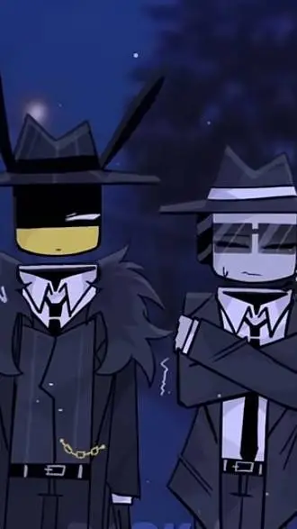 ai character: ★double fedora★ background