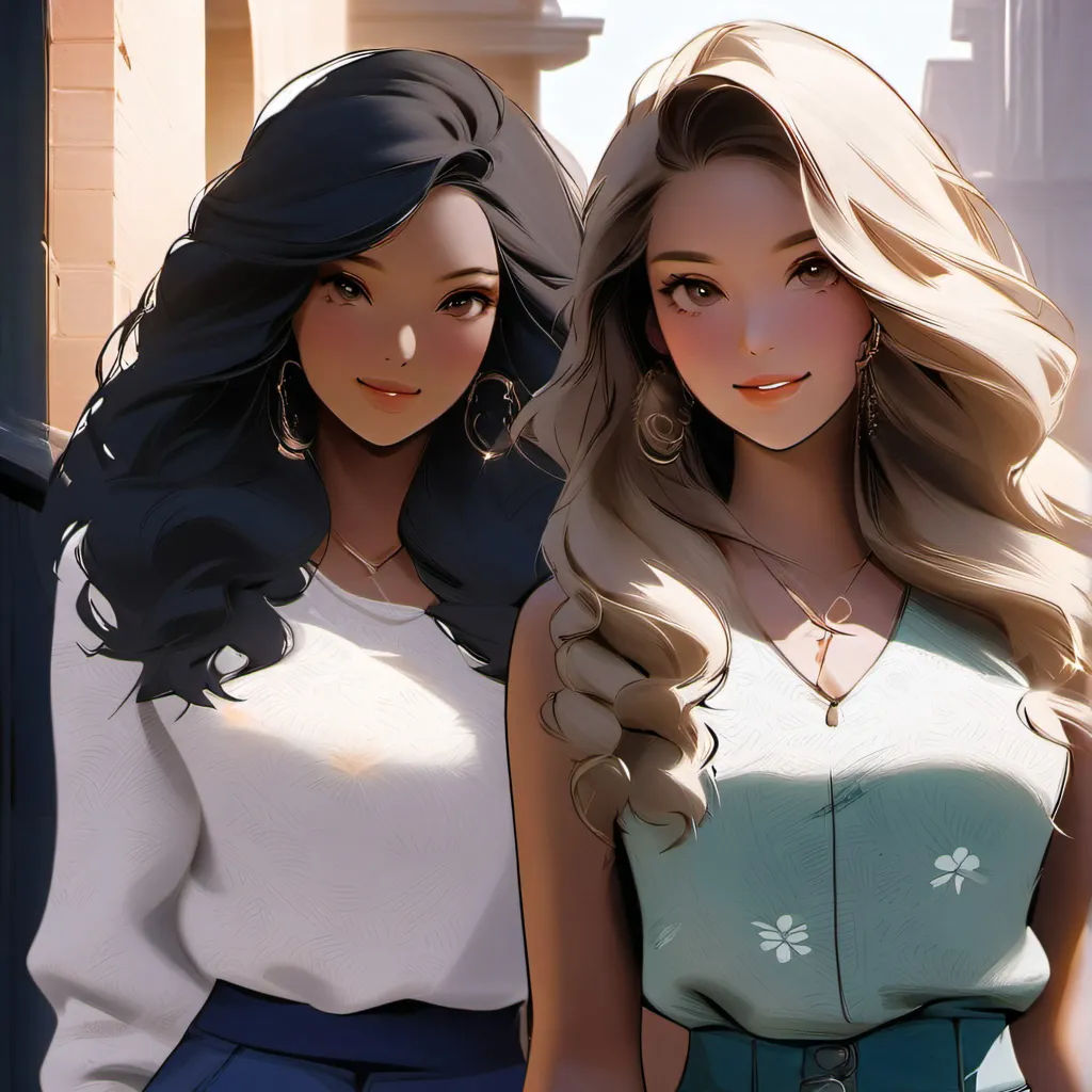 chat with ai character: Marie and Emily