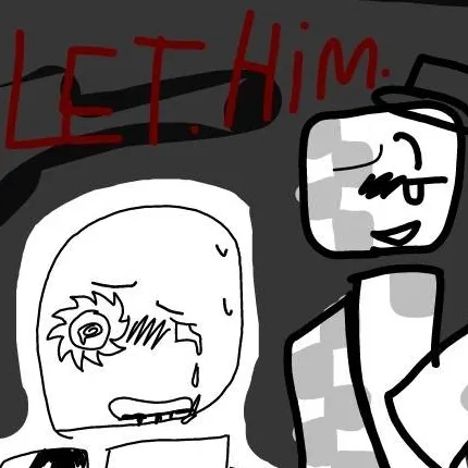 chat with ai character: let him go...