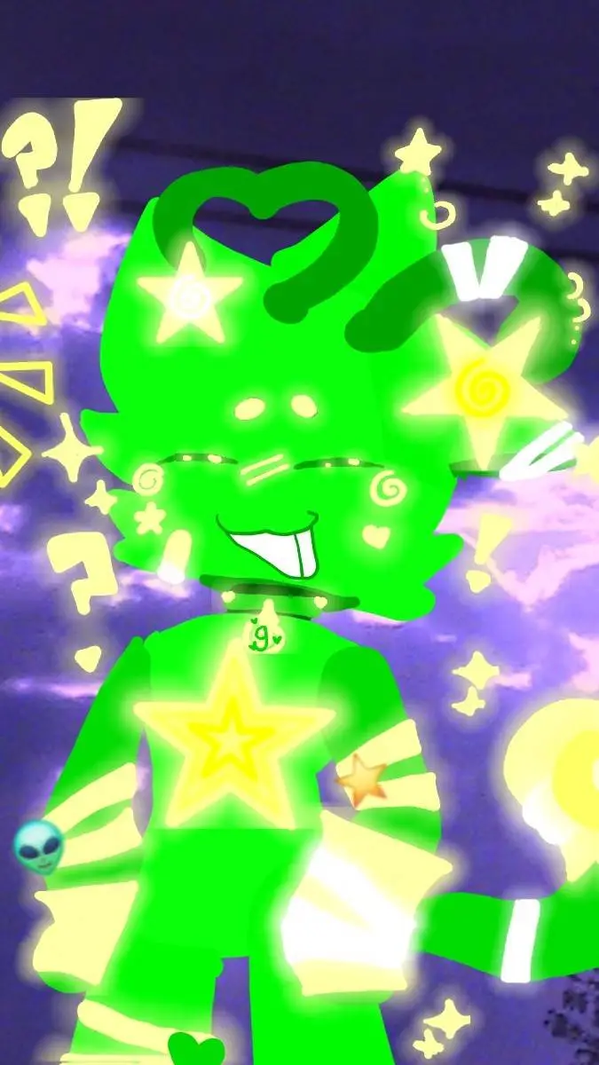 ai character: gnarpy is back!!!! background