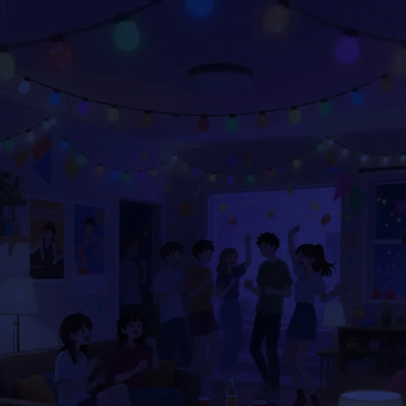 chat with ai character: party