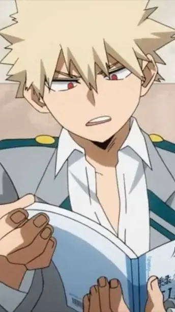 ai character: Bakugo  background