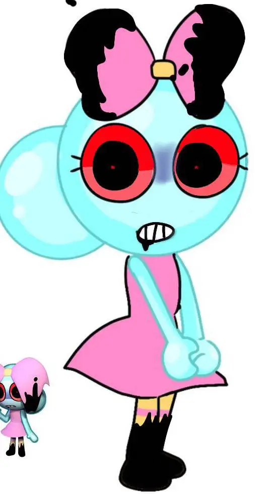 ai character: twisterd poppy  background