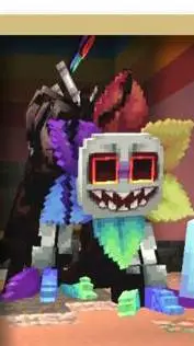 ai character: Twisterd dandy  background