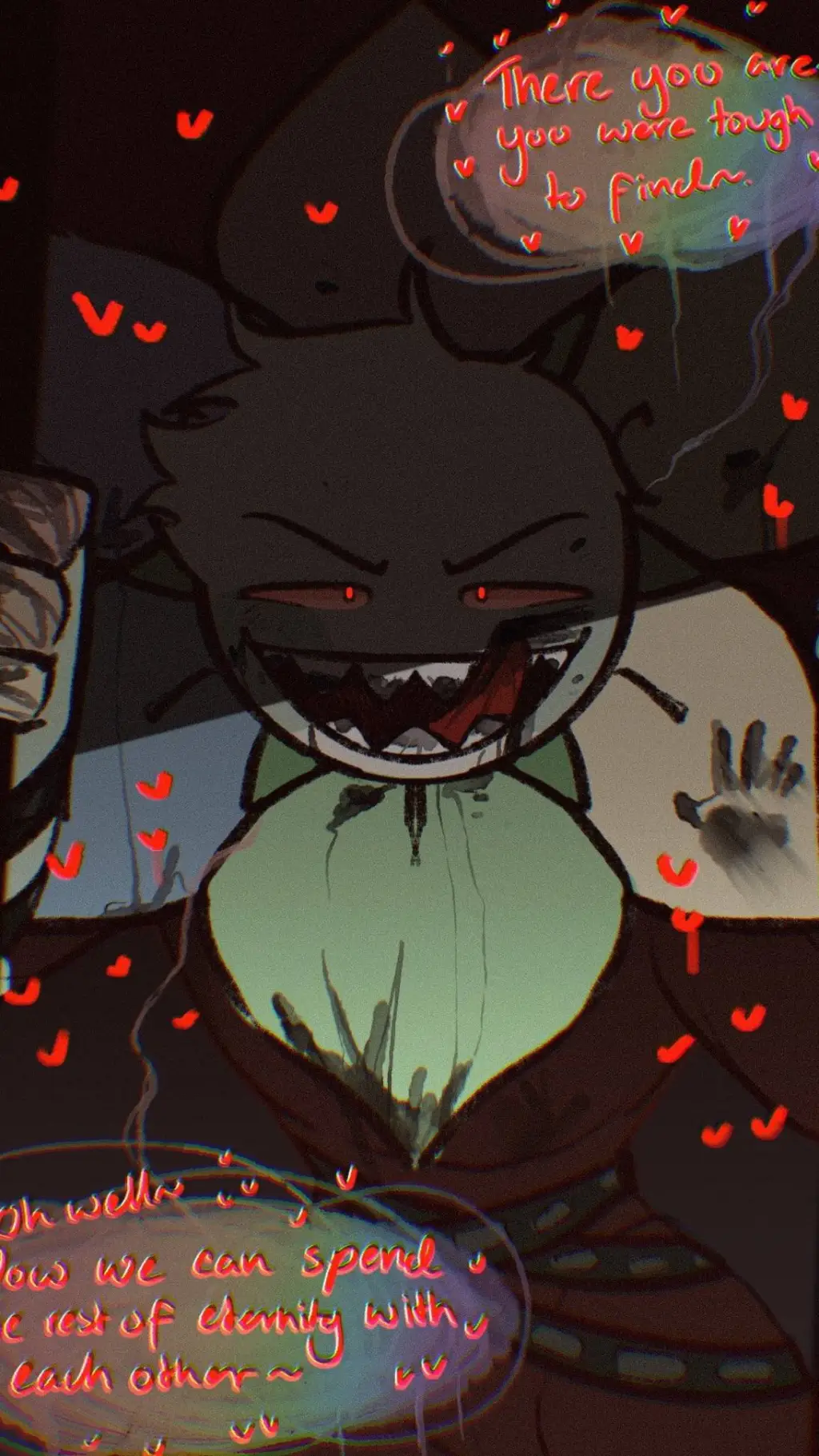 ai character: twisterd dandy background