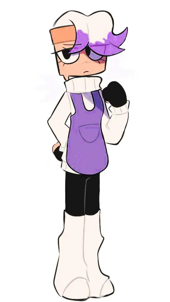 ai character: 🎨Brusha 🫟 background