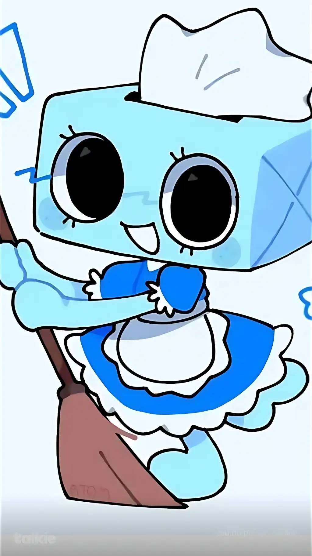 ai character: tisha niña dw background