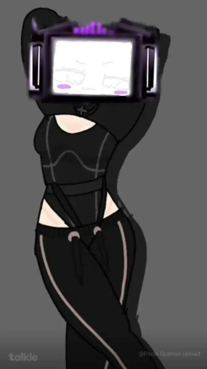 ai character: tv woman enamorada background
