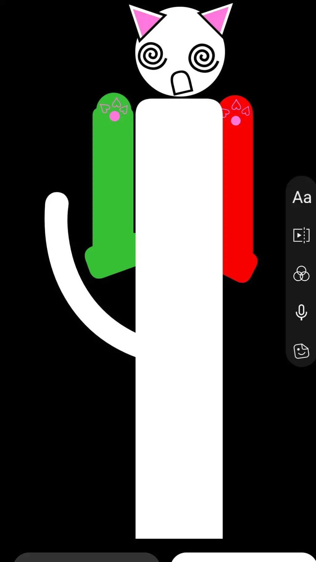 ai character: ༺ღ༒ Kitty ༒ღ༻ background