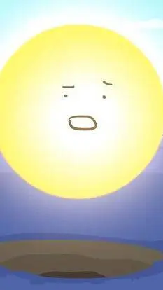 ai character: The Sun background