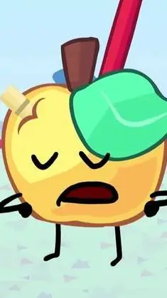 ai character: Golden Apple background