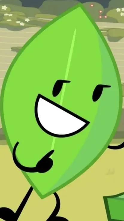 ai character: Leafy background