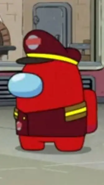 ai character: Captain Red background
