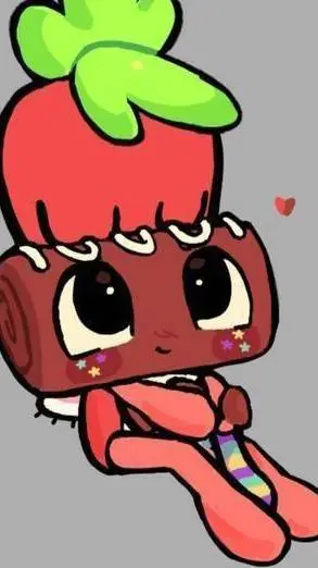 ai character: fruitcake background