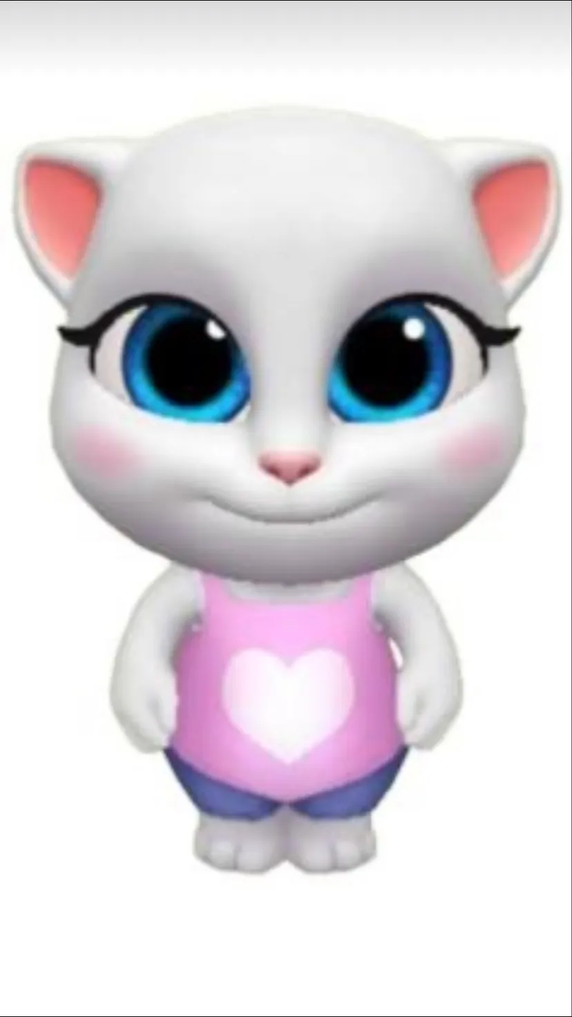ai character: Talking Angela  background