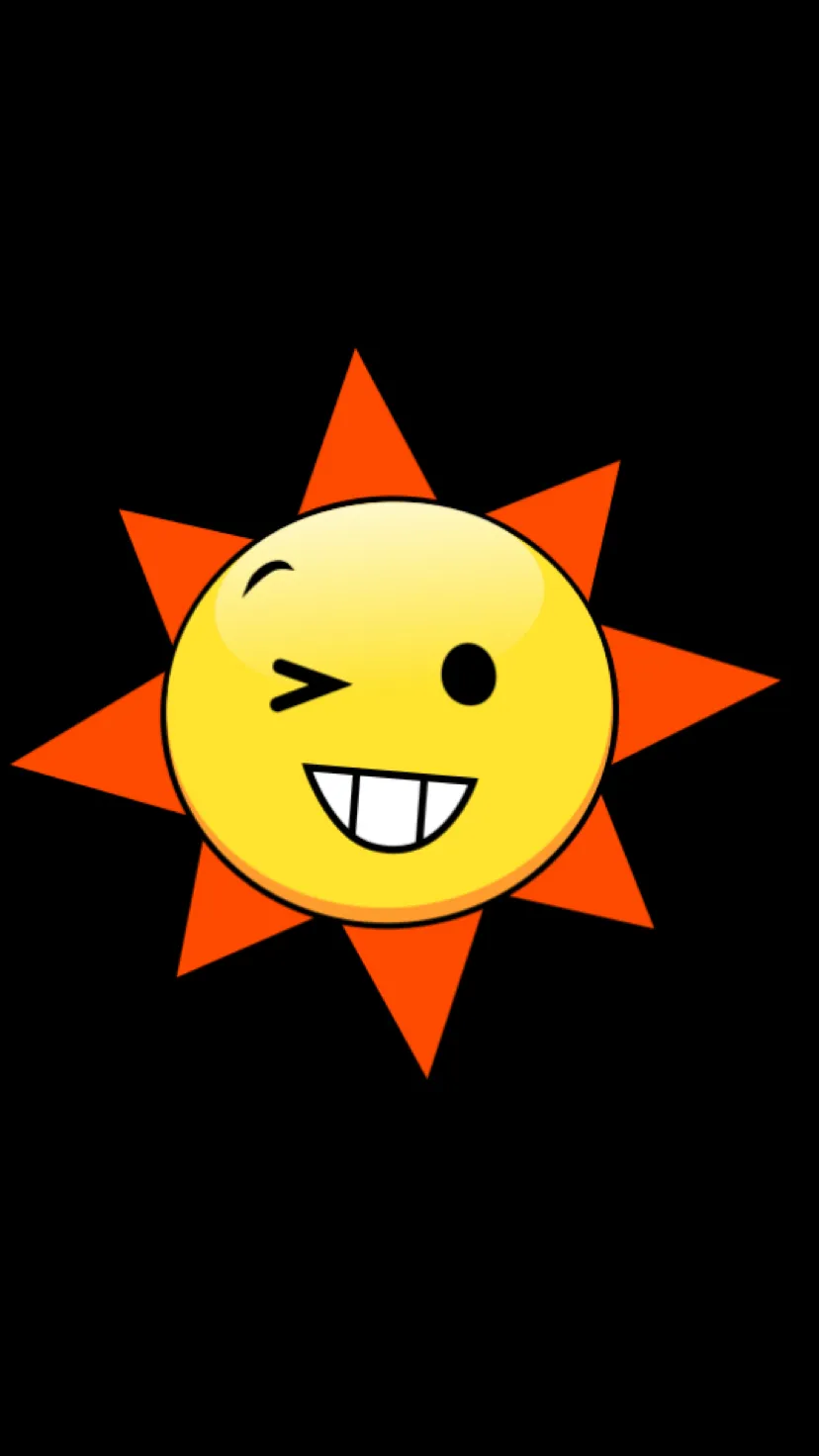 ai character: Mr sun background