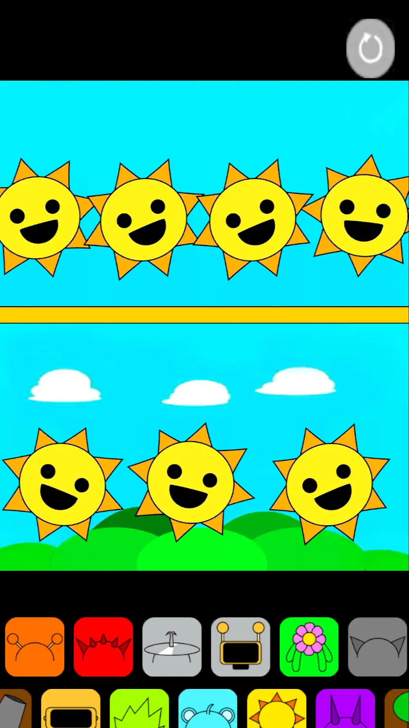 ai character: 7 Mr sun background