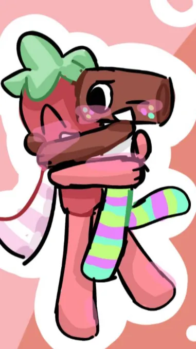 ai character: Fruitcake background