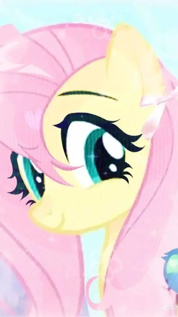 ai character: fluttershy!. background