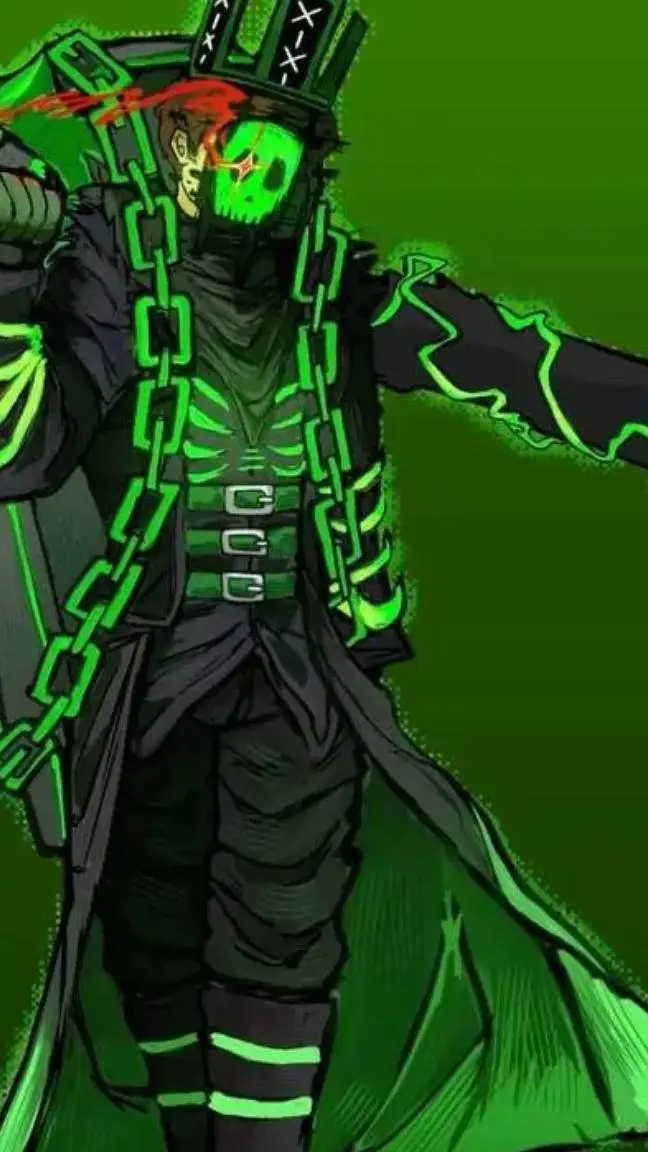 ai character: Hacklord shed background