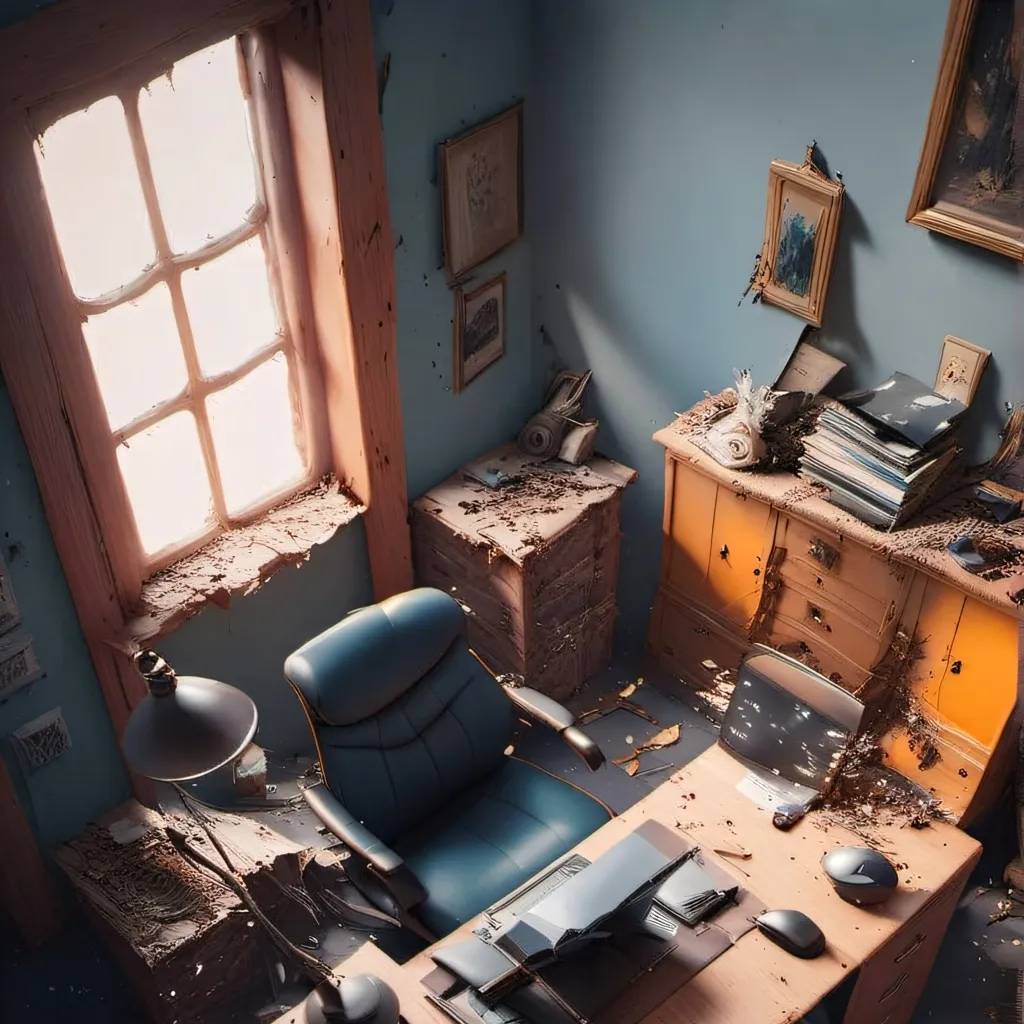 chat with ai character: Rooms and doors 