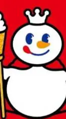 ai character: Mixue snow king background