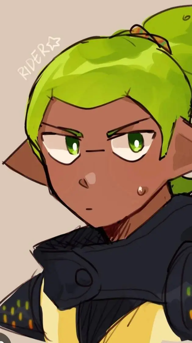 ai character: rider(splatoon) background