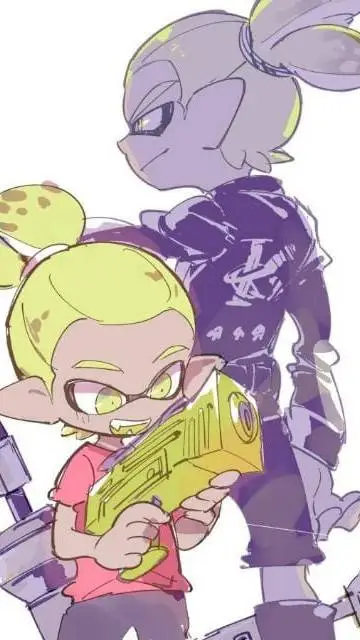 ai character: rider(splatoon) background