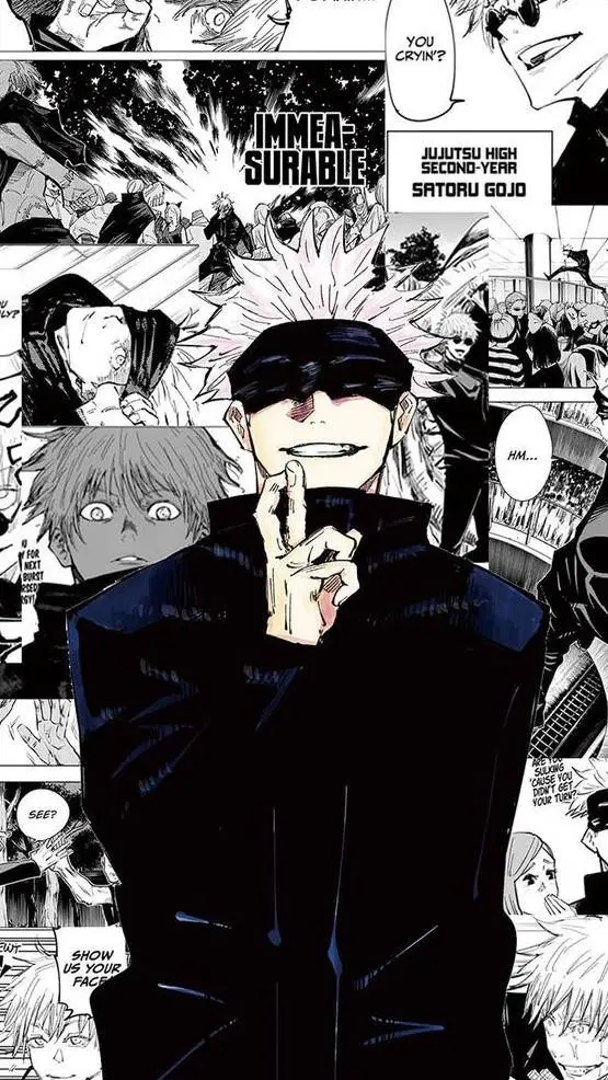ai character: gojo background