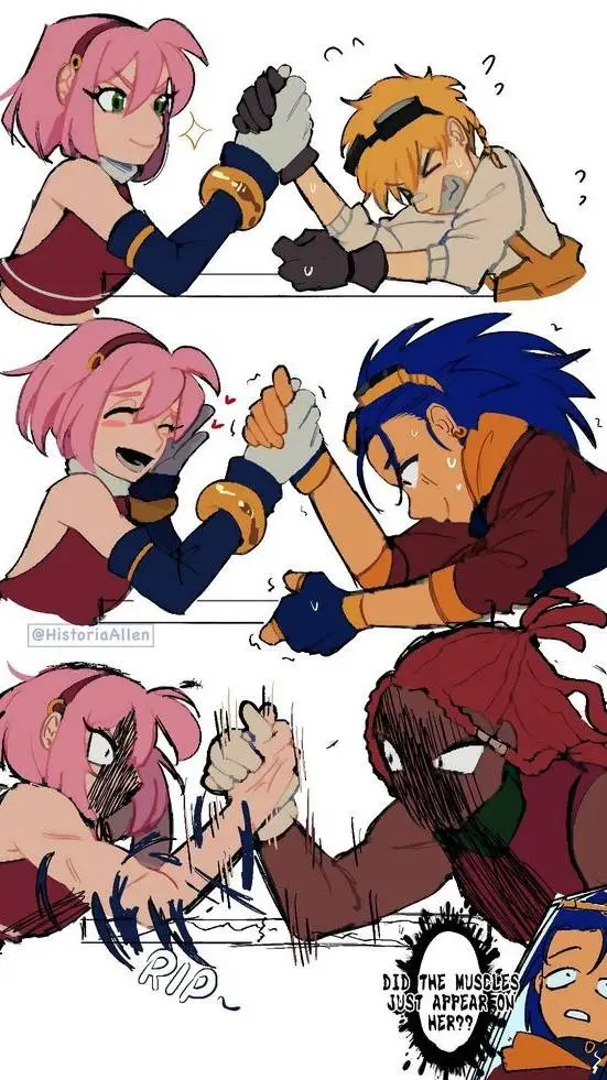 ai character: Sonic Human Au background