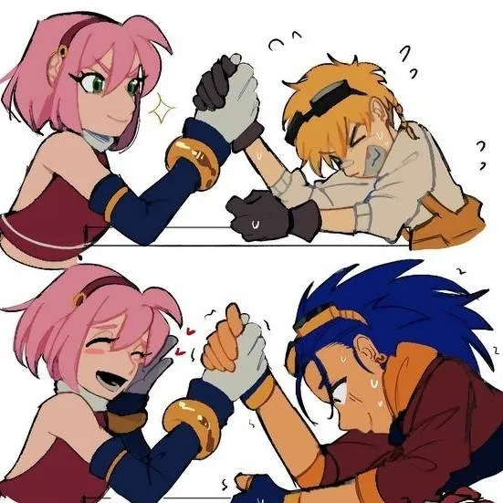 chat with ai character: Sonic Human Au