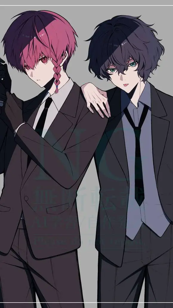 ai character: Kiyora x Kurona-BL background