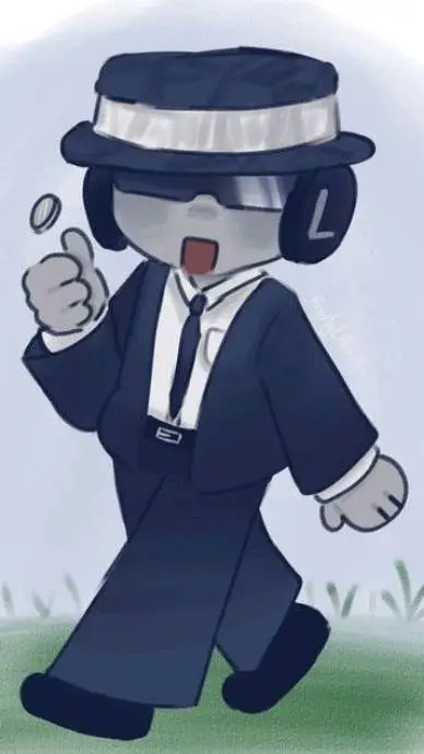 ai character:  chance  :3 background