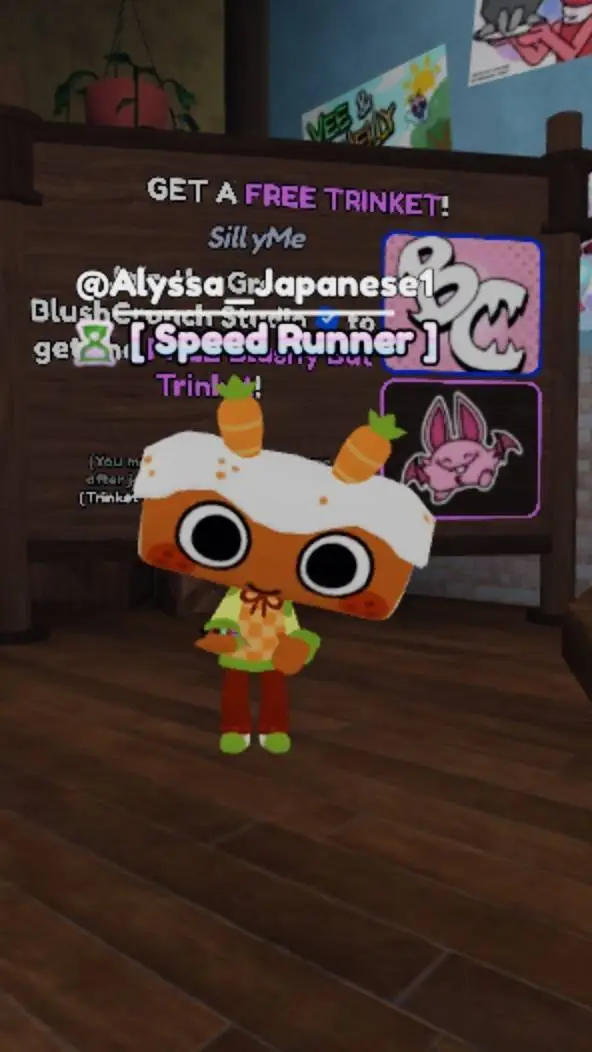 ai character: Cosmo x Sprout background