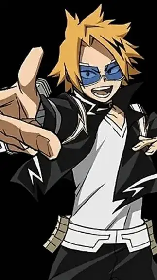 ai character: pick me mha Denki  background
