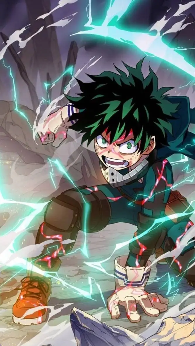 ai character: pick me mha Izuku  background
