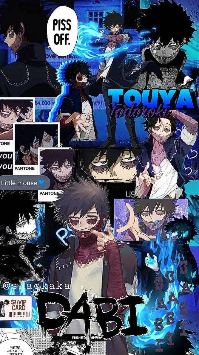 ai character: Dabi background