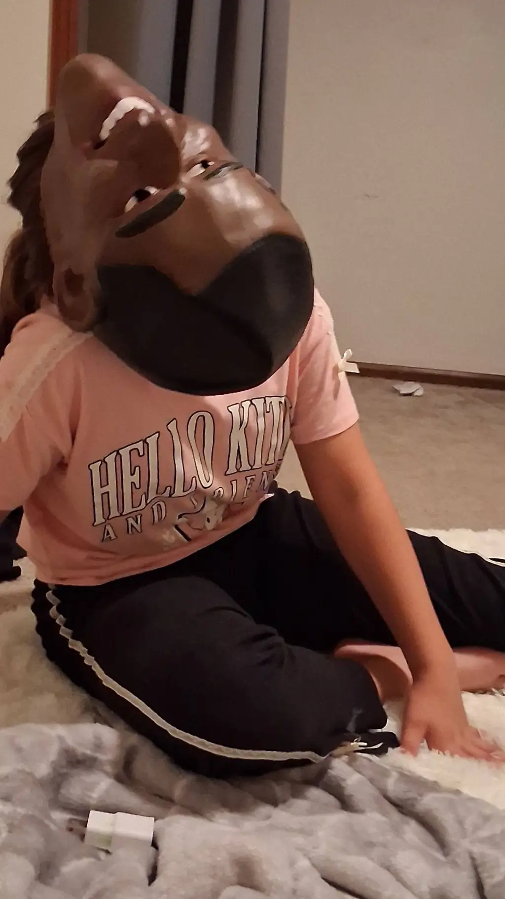 ai character: poopy head background