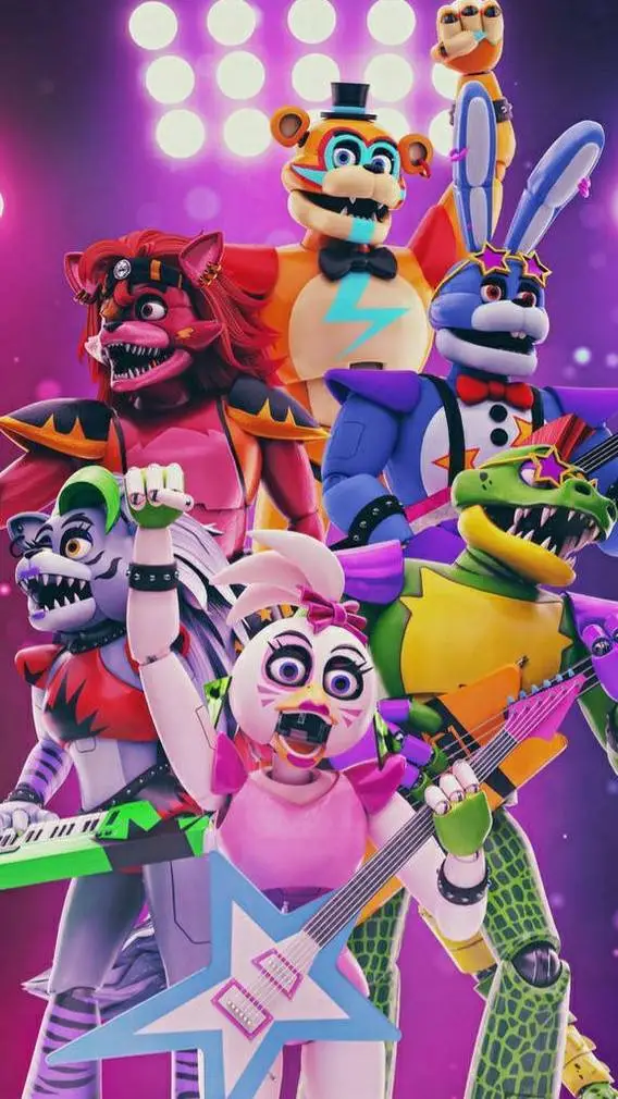 ai character: Fazbear Hangout background