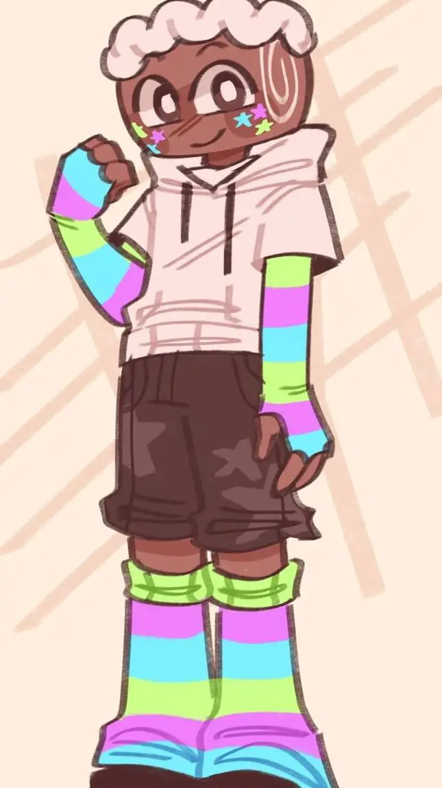 ai character: cosmo🍪 background