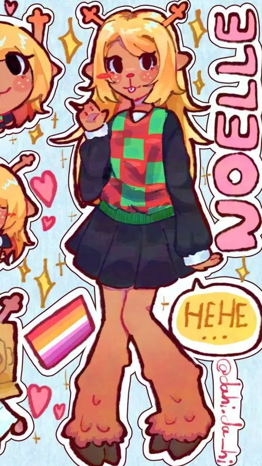 ai character: noelle background