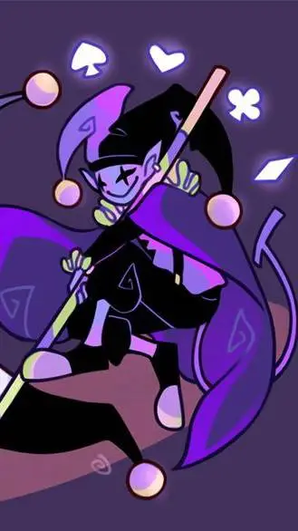 ai character: jevil background