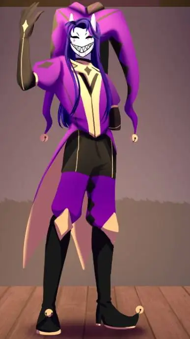 ai character: jester  background