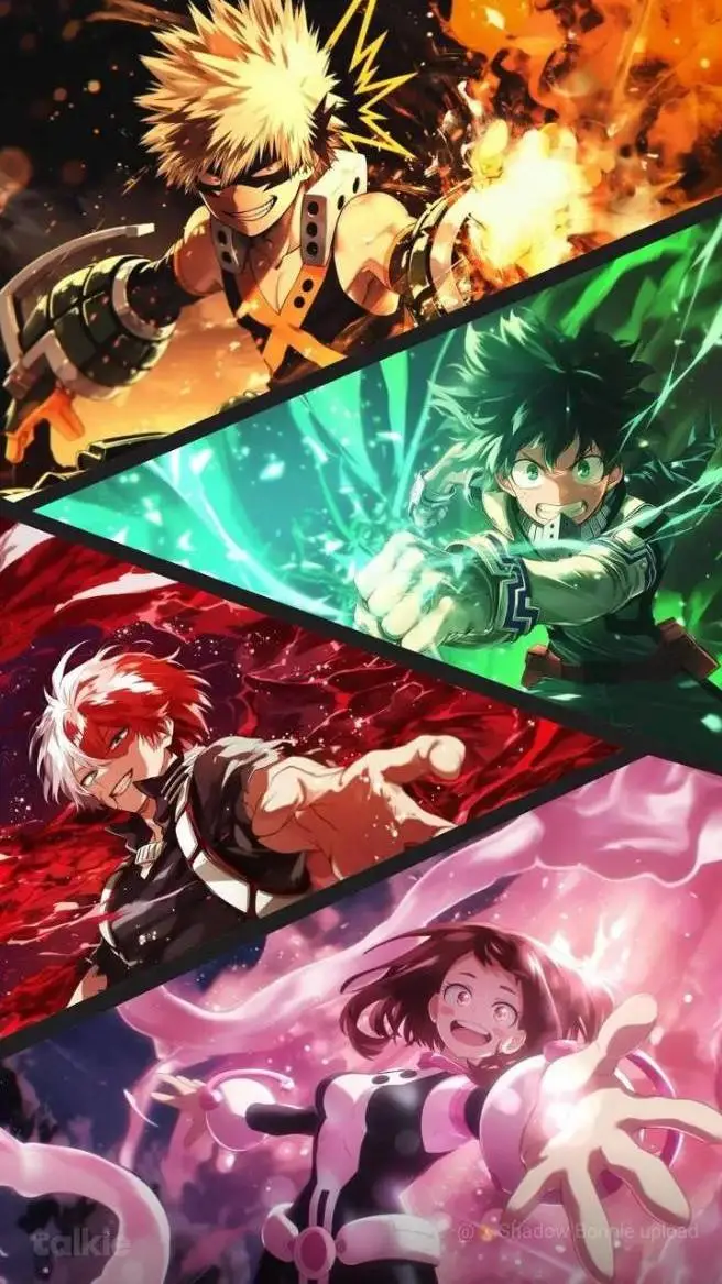 ai character: mha favorite hero background