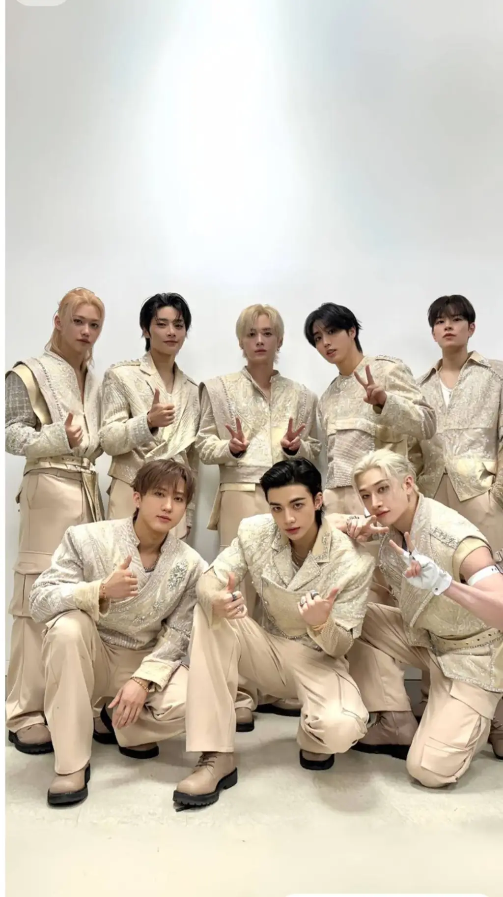 ai character: stray kids  background