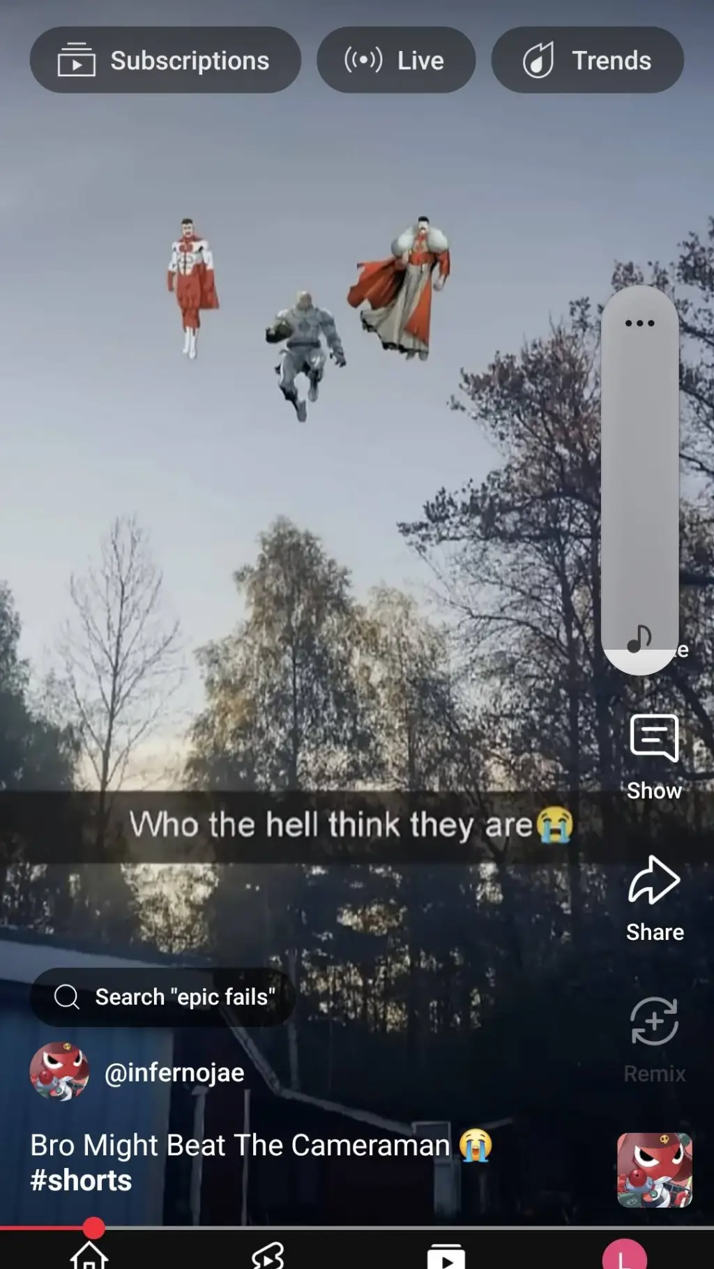 ai character: the Snapchater background