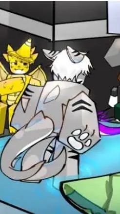 ai character: esponjosa infecion background