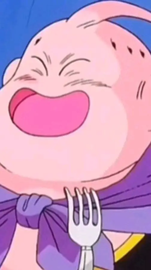 ai character: Majin buu  background