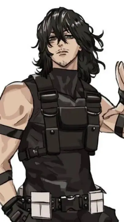 ai character: Mr Aizawa (Shota) background